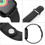 NNEAGS 2X Waterproof Fitness Smart Wrist Watch Heart Rate Monitor Tracker Pink-1