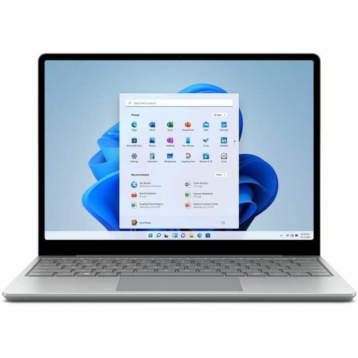 Notebook 2-in-1 Microsoft Surface Laptop Go 2 Azerty French 128 GB SSD