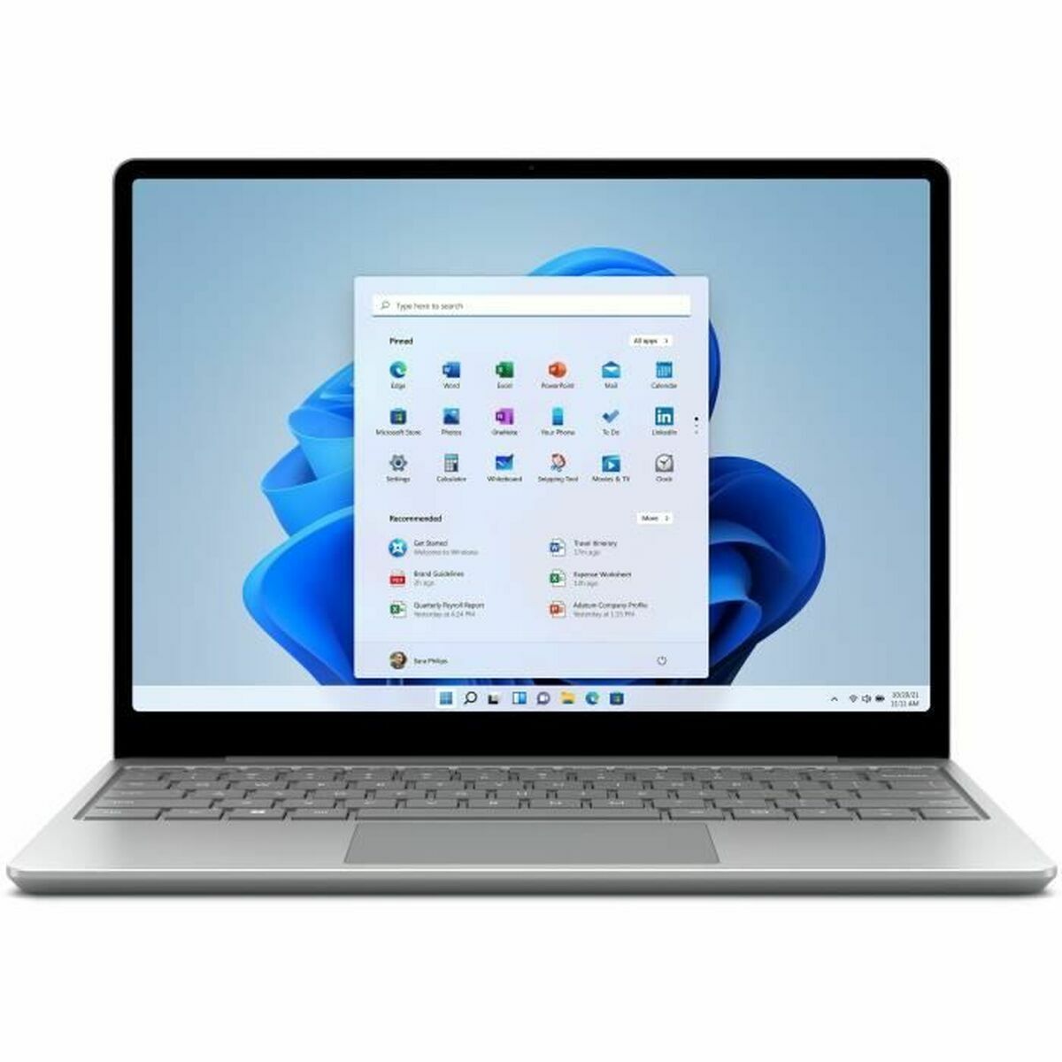 Notebook 2-in-1 Microsoft Surface Laptop Go 2 Azerty French 128 GB SSD