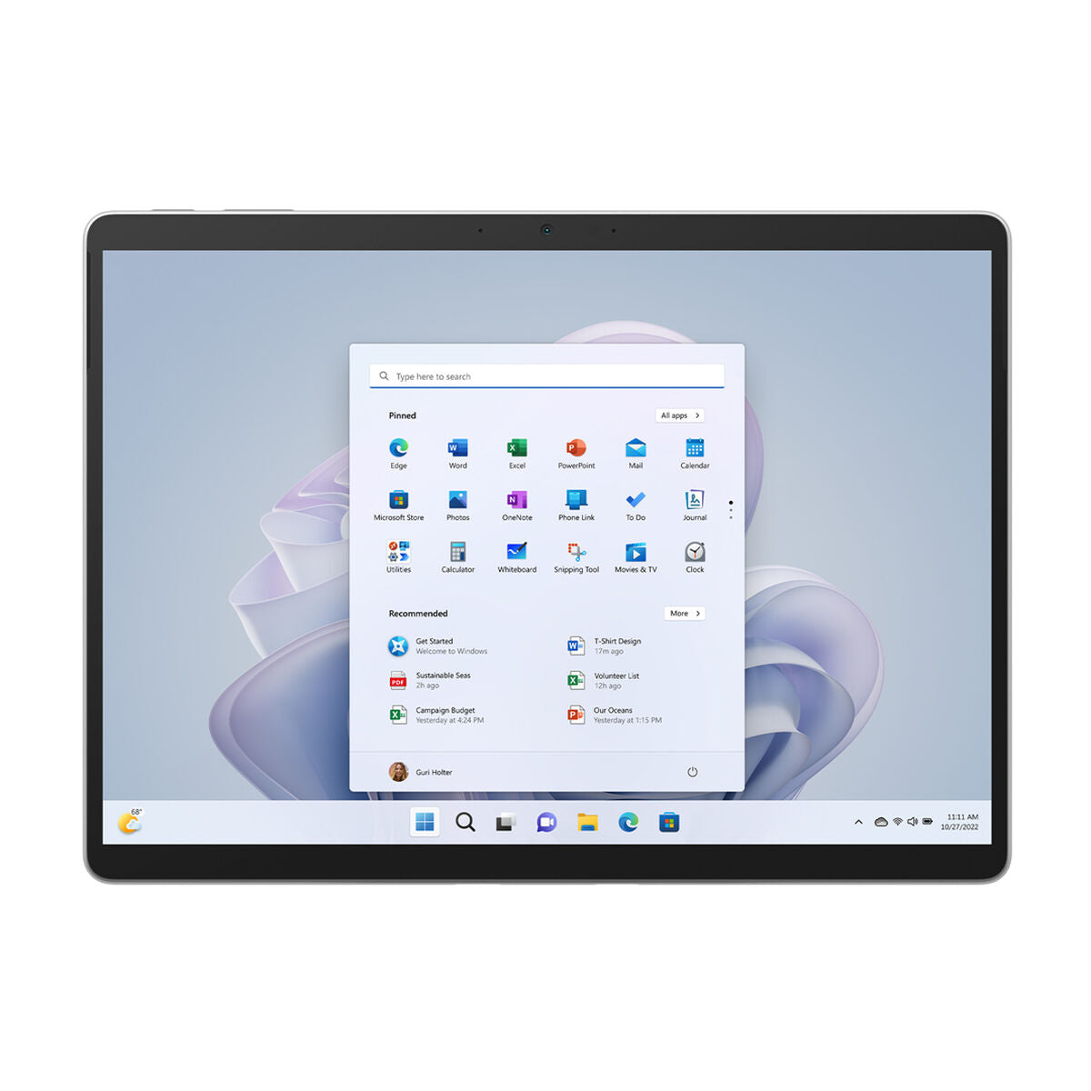 Notebook 2-in-1 Microsoft QHB-00005 Silver 8 GB RAM i5-1245U