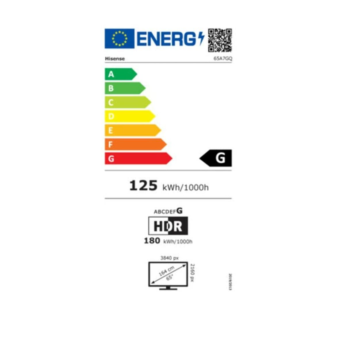 Smart TV Hisense 65A7GQ 65