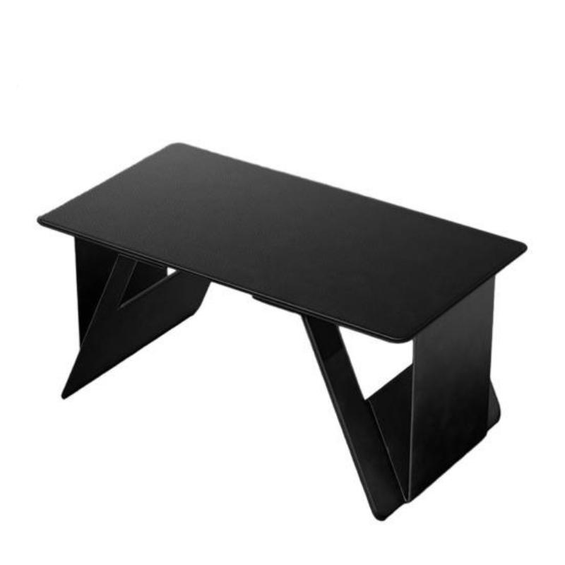 NNEOBA Portable Laptop Desk Stand: Foldable & Adjustable, Ideal for Bed, Couch, Office - Black-0
