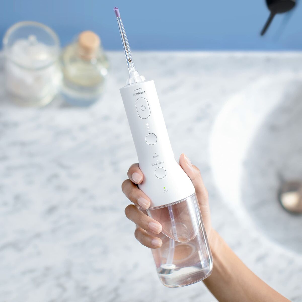Electric Toothbrush Philips Irrigador oral con tecnología Quad Stream
