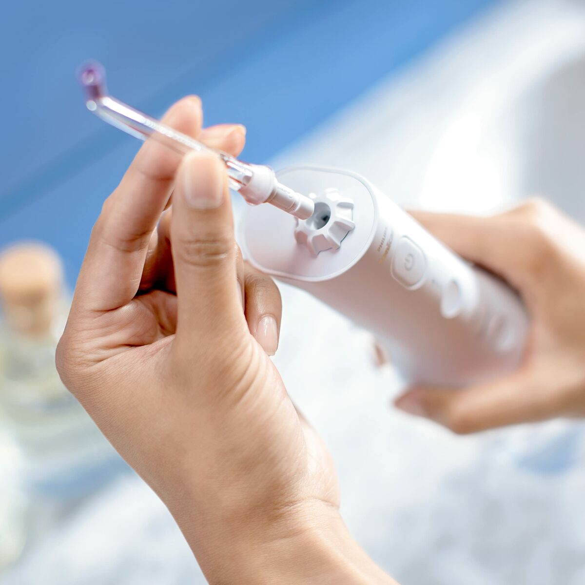 Electric Toothbrush Philips Irrigador oral con tecnología Quad Stream