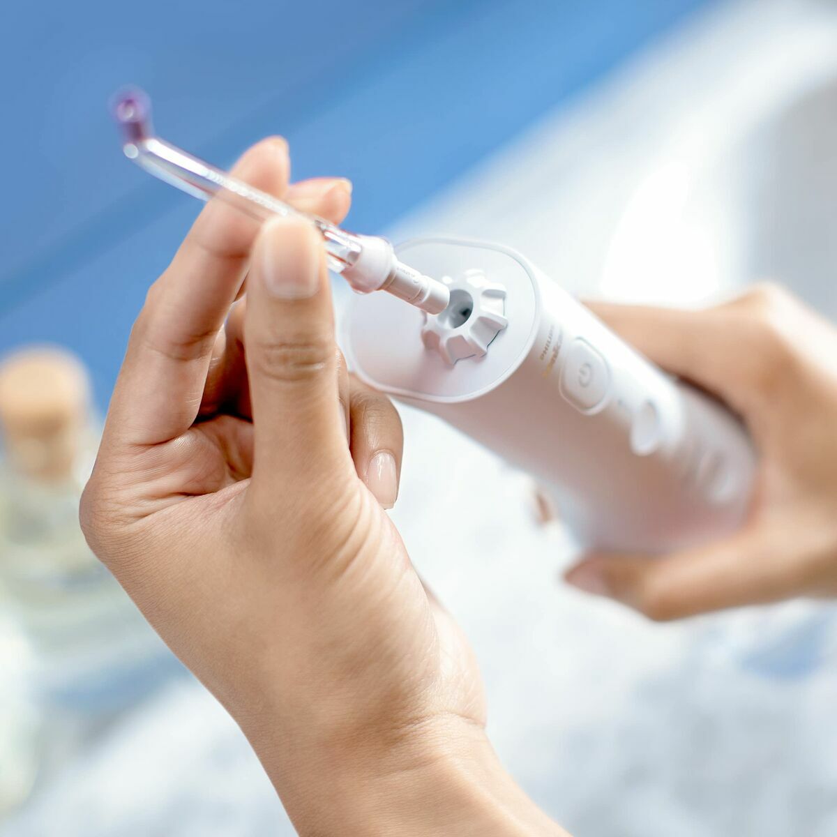 Electric Toothbrush Philips Irrigador oral con tecnología Quad Stream