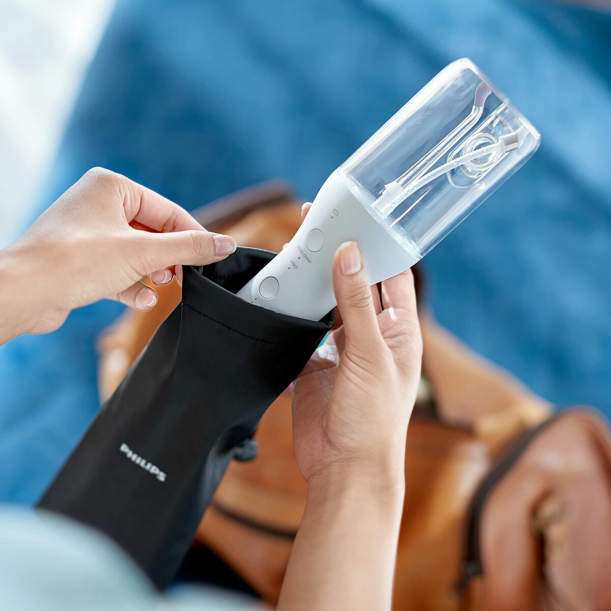 Electric Toothbrush Philips Irrigador oral con tecnología Quad Stream