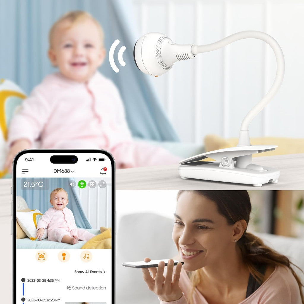 Chillax DM688 Giraffe Pro Max wifi és hordozható kamerás babaőrző-5