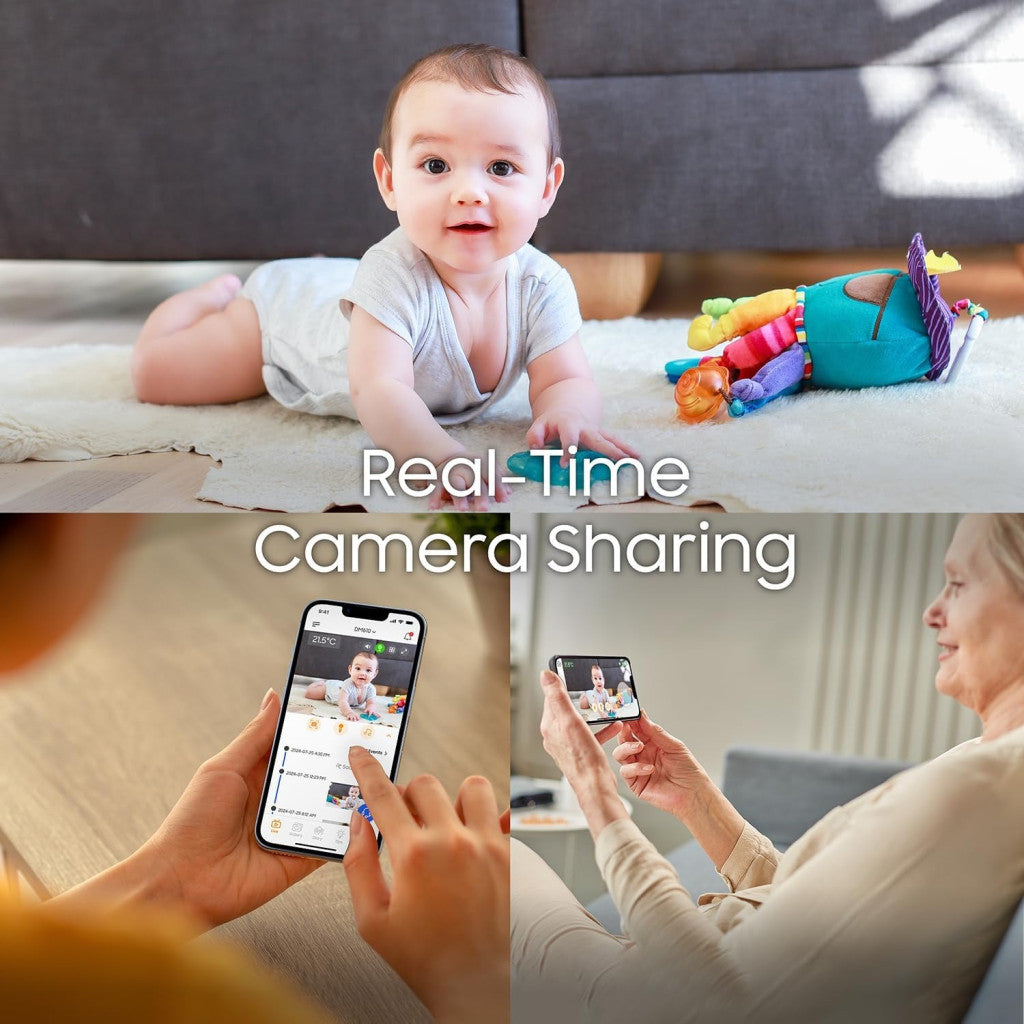 Chillax DM688 Giraffe Pro Max wifi és hordozható kamerás babaőrző-8