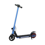 NNEDSZ Electric Scooter 130W 16KM/H LED Light Folding Portable Riding Commuter Blue-2