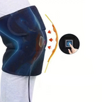 NNEOBA Electric Heating Knee Pads USB Hot Compress with Adjustable Temperature Black-0