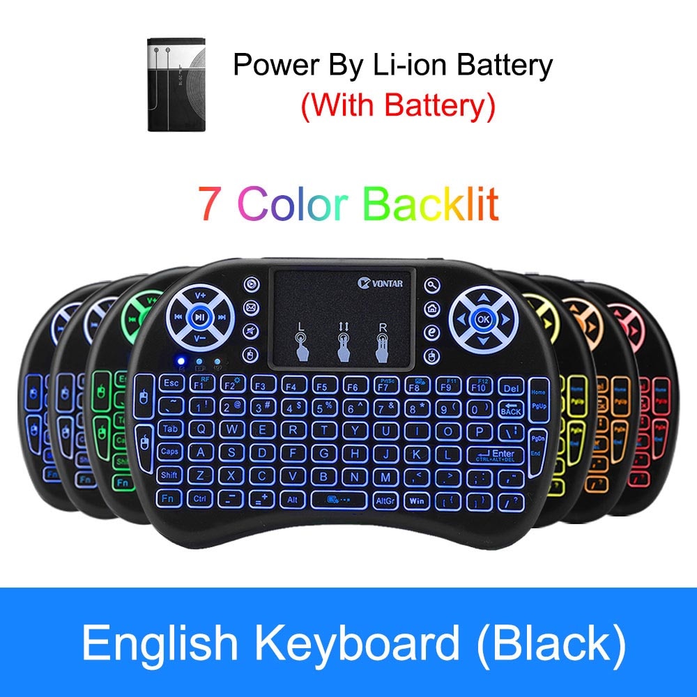 Wireless Keyboard Version i8+ 2.4GHz-2
