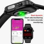 NNEOBA Medical Grade Smart Watch Black-1