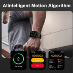 NNEOBA Medical Grade Smart Watch Black-2