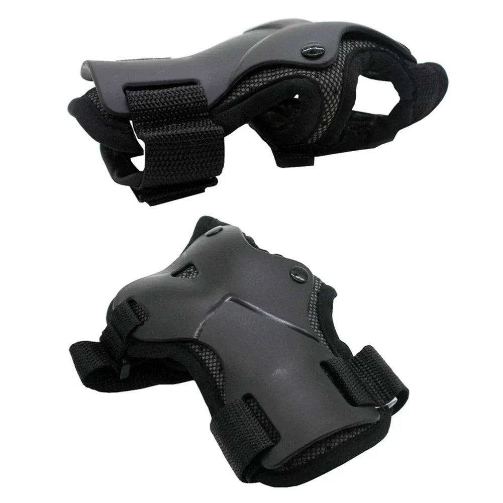 Snowboard & Ski Wrist Guard Impact-Resistant Protective Gear Black-4