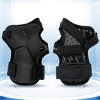 Snowboard & Ski Wrist Guard Impact-Resistant Protective Gear Black-2