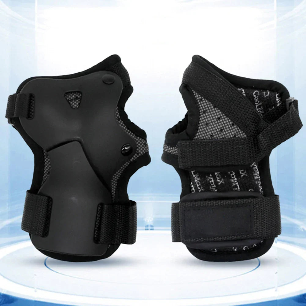 Snowboard & Ski Wrist Guard Impact-Resistant Protective Gear Black-2