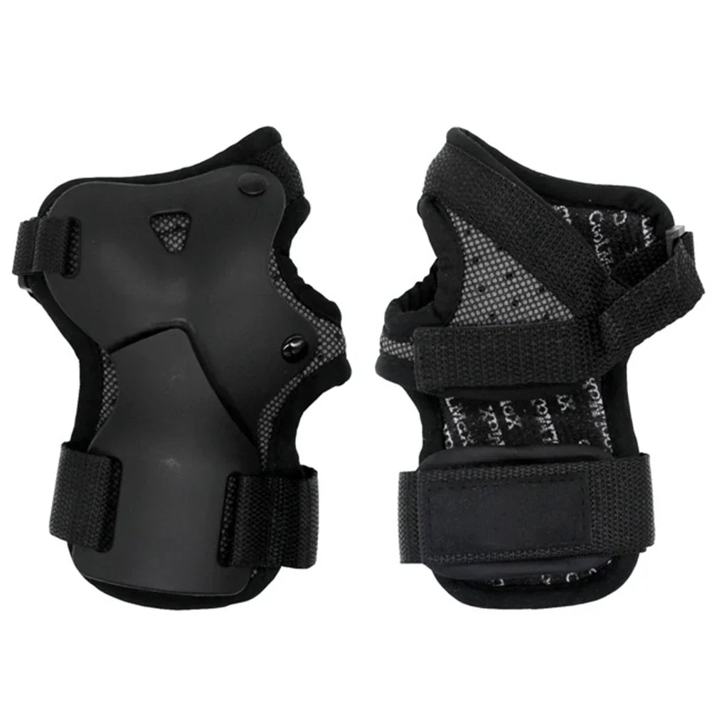 Snowboard & Ski Wrist Guard Impact-Resistant Protective Gear Black-0