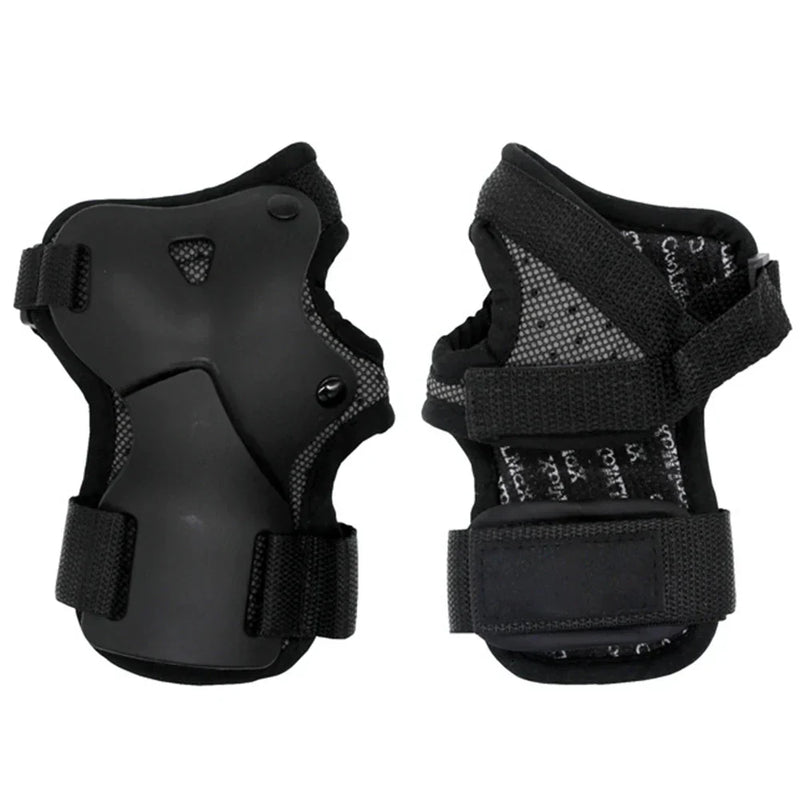 Snowboard & Ski Wrist Guard Impact-Resistant Protective Gear Black-0