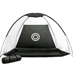 NNEDSZ 3M Golf Practice Net Portable Training Aid Driving Target Tent Black-0