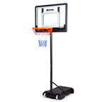 NNEDSZ Dr.Dunk Adjustable Basketball Stand System Kids Hoop Portable Height Rim Ring-0