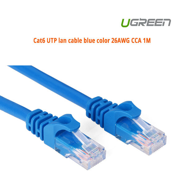 NNEDSZ Cat6 UTP blue color 26AWG CCA LAN Cable 15M (11207)-4
