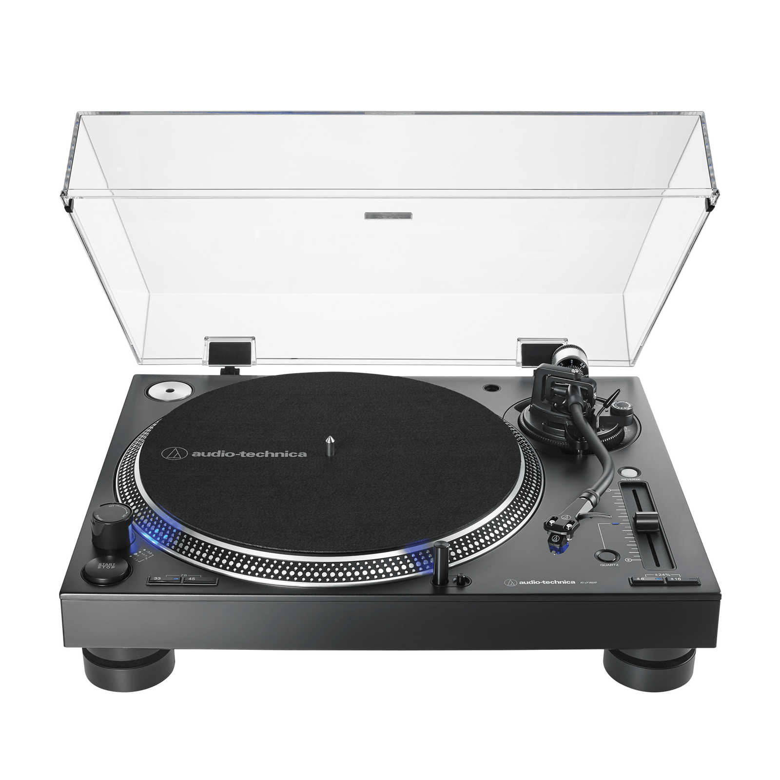 Audio Technica AT-LP140X Lemezjátszó - Fekete (AT-LP140XPBKEUK)-0
