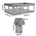 Bopeep Kids Playpen Foldable 120X180-1
