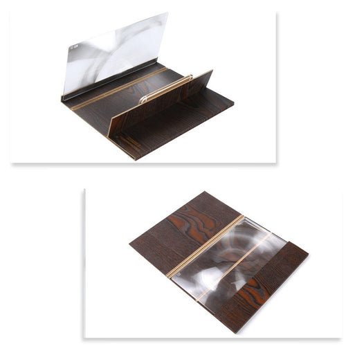 3D Phone Screen Magnifier Amplifier Folding Design HD Video Magnifying Glass Watch 3d Movies Christmas Gifts Smart Phone Bracket-1