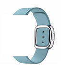 Leather Modern buckle strap For Apple Watch band 44mm/40m iwatch band 42mm/38mm correa bracelet apple watch series 6 se 5 4 3-3